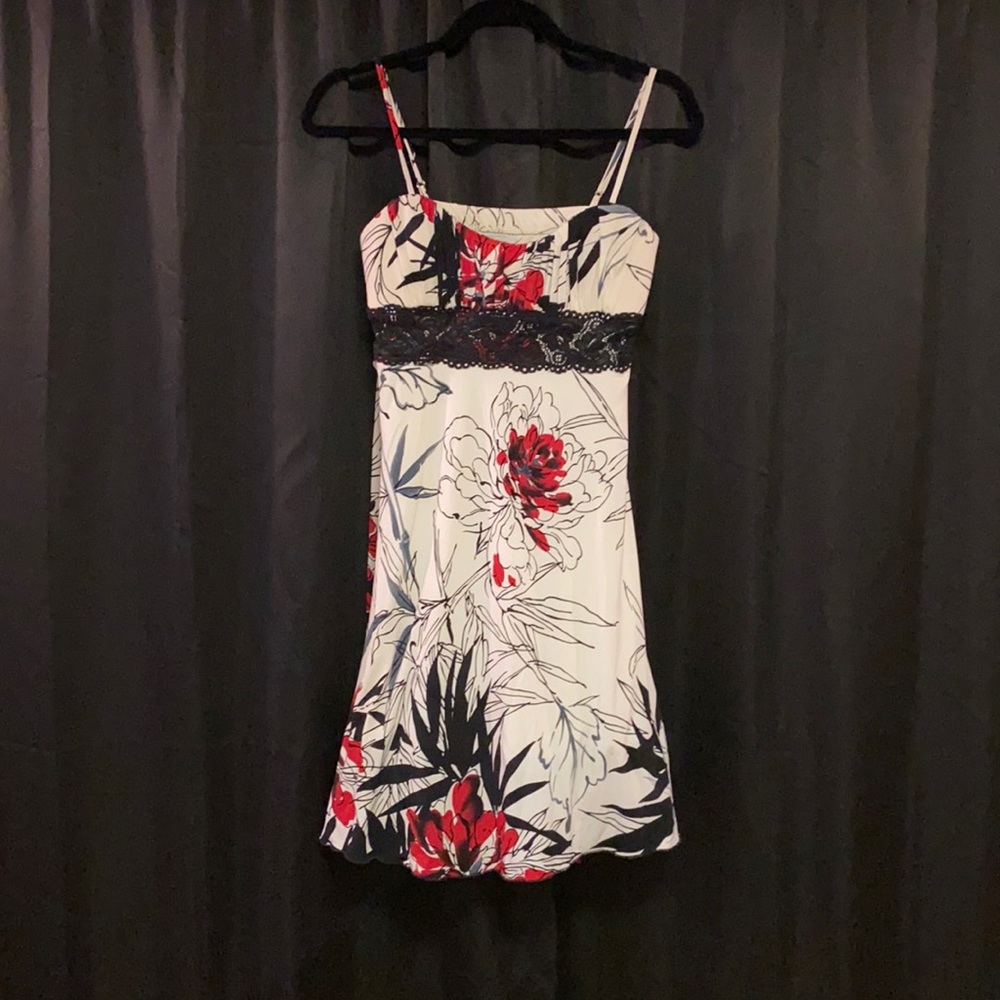 Flower and Lace Dress